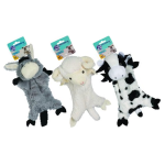 Puppy Farm Animal Crinkle Toy, assorted